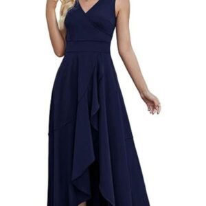 Women Formal Dresses V Neck