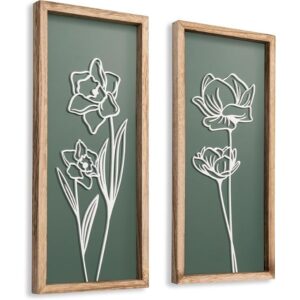 Floral Green Wall Art