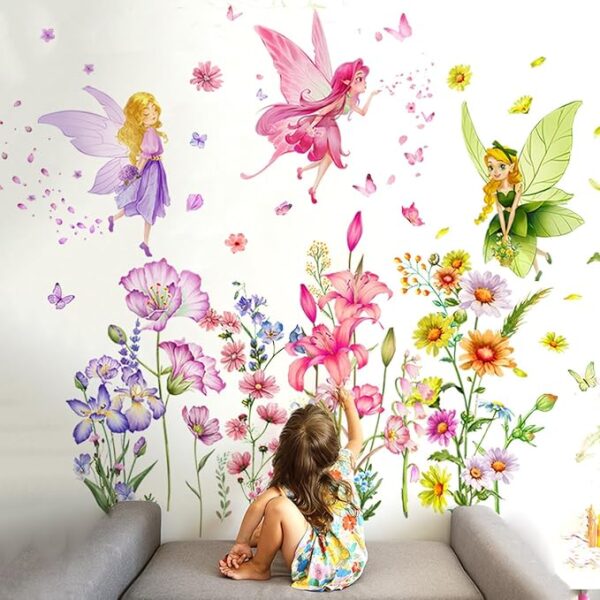 3D Wall Stickers DIY Florals Butterfly Wall Art Decal Decor for Bedroom Living Room Offices Home Decoration - Image 2