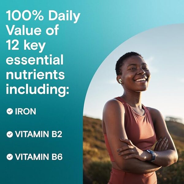 One A Day Women's Active Metabolism Daily Essential, Multivitamin for Women, Metabolism Support, Vitamins for Women with All 8 B-Vitamins, Vitamin D, Magnesium & More,120 Count - Image 3