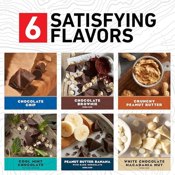 CLIF BAR - Variety Pack - 6 Flavors - Made with Organic Oats - Energy Bars - Non-GMO - Plant Based Protein Bars (16 Pack) - Image 3