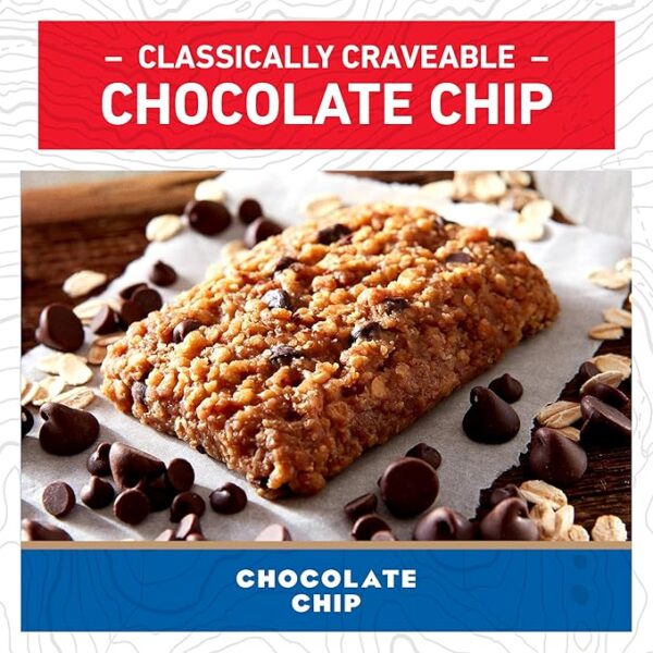 CLIF BAR - Chocolate Chip - Made with Organic Oats - Energy Bars - Non-GMO - Plant Based Protein Bars (15 Pack) - Image 3