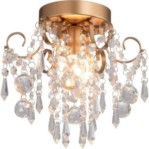 Mini Chandelier Crystal Ceiling Light